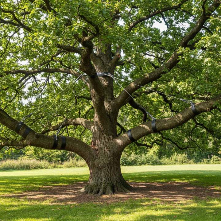 Stabilisation d’arbres Chalon-sur-Saône