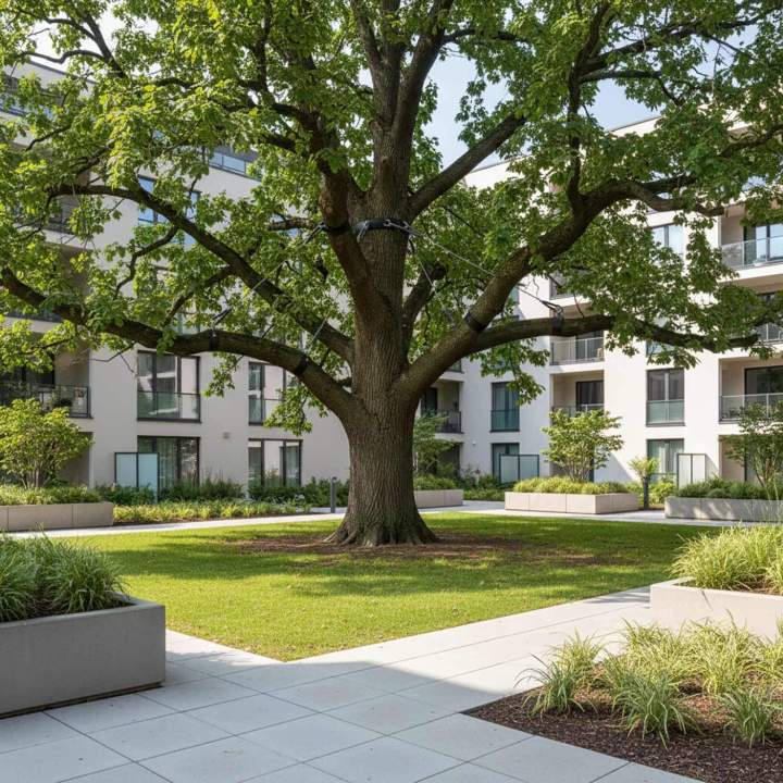 Soutien des arbres Chalon-sur-Saône